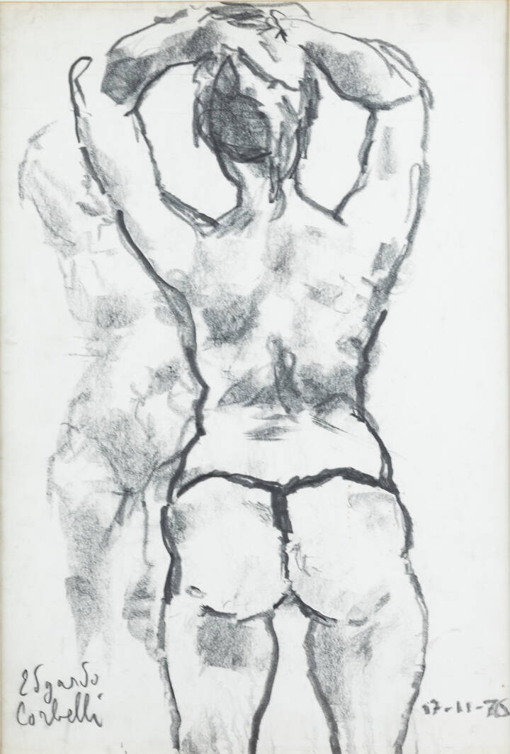 EDGARDO CORBELLI - 'Modella di schiena' 17/11/1976