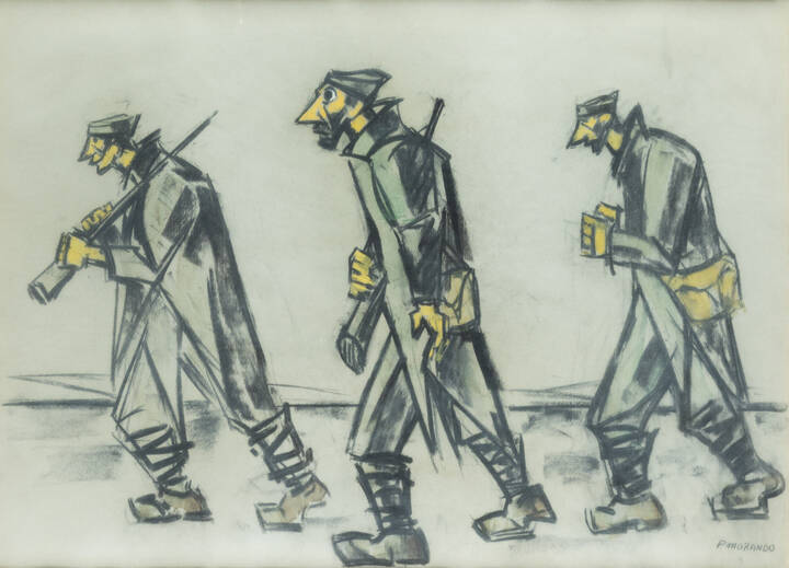 PIETRO MORANDO - 'La marcia'