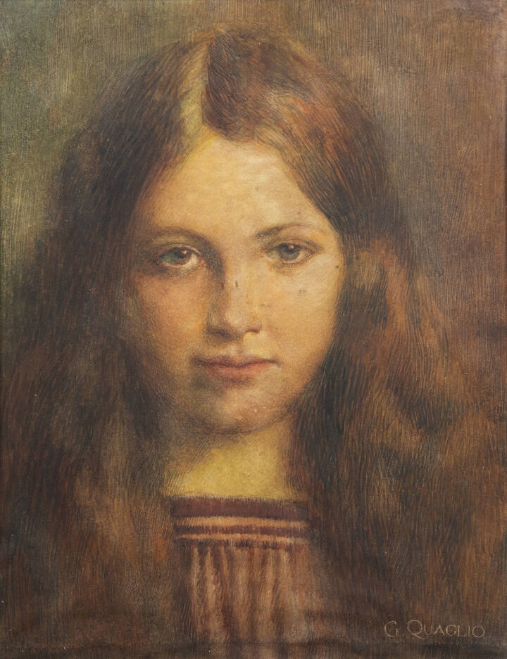 GIANNI QUAGLIO - 'Giovinetta' ante 1945