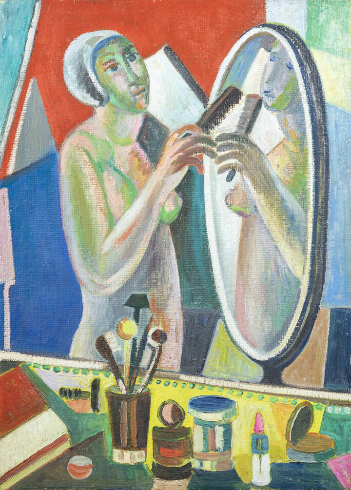 CARLO LORO - 'Davanti allo specchio' 1970