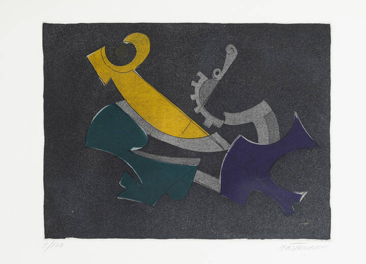 UMBERTO MASTROIANNI - 'Senza titolo'