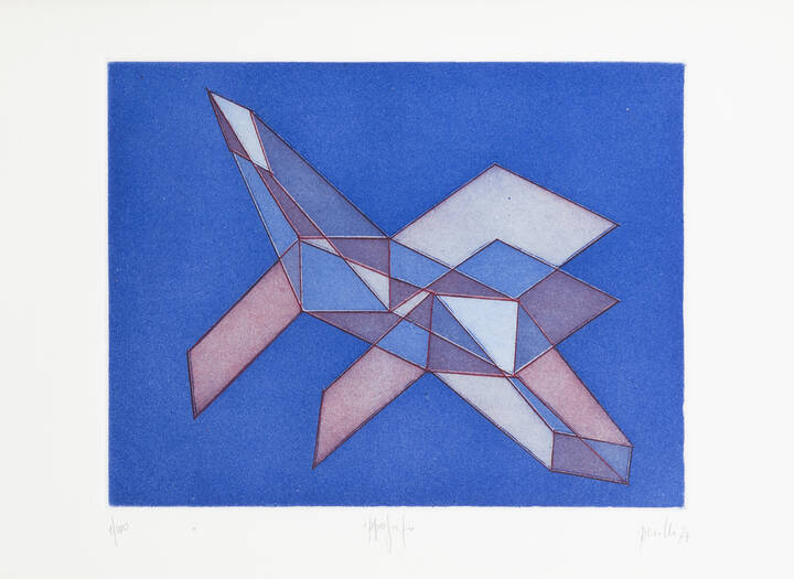 ACHILLE PERILLI - 'Ippogrifo' 1974