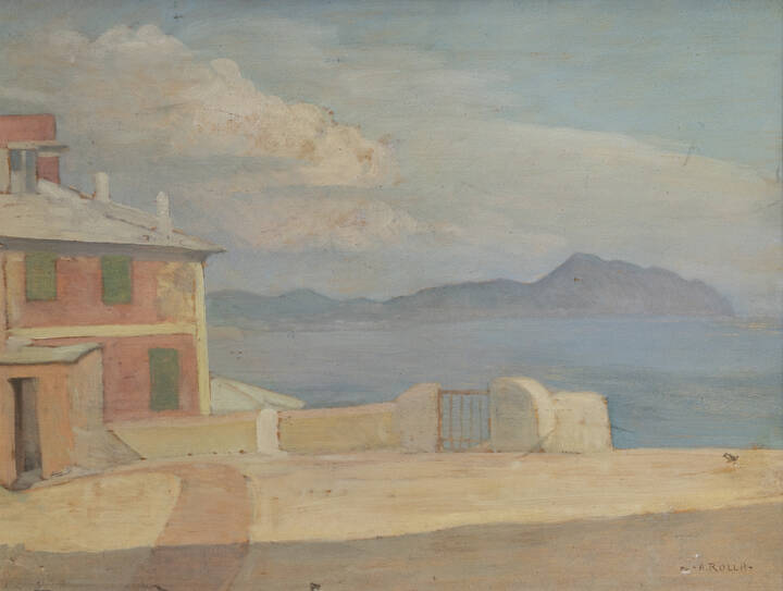 ADOLFO ROLLA - 'Afa - Boccadasse' 1947