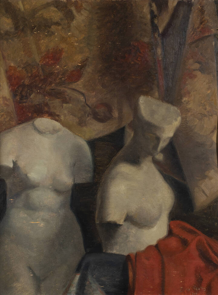 LUISA PRATIS - 'Angolo dello studio' 1944