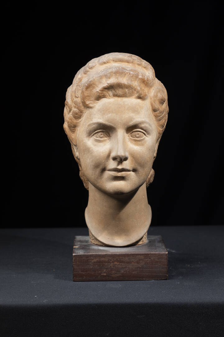 GIOVANNI RIVA - 'Testa femminile' 1942