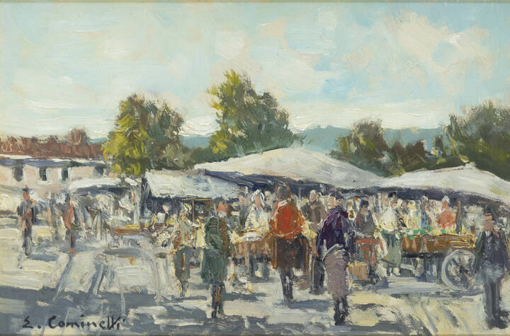 ERNESTO COMINETTI - 'Mercato'