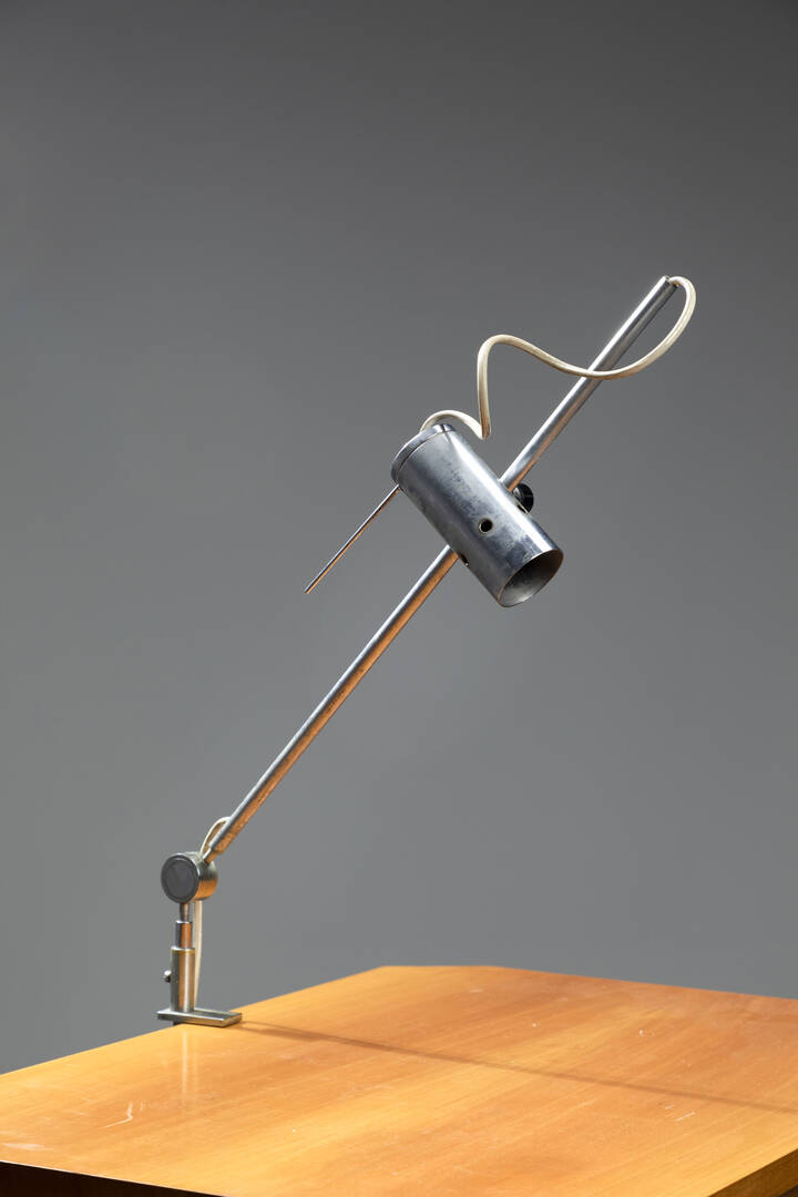 TITO AGNOLI - Lampada da tavolo a moschetto