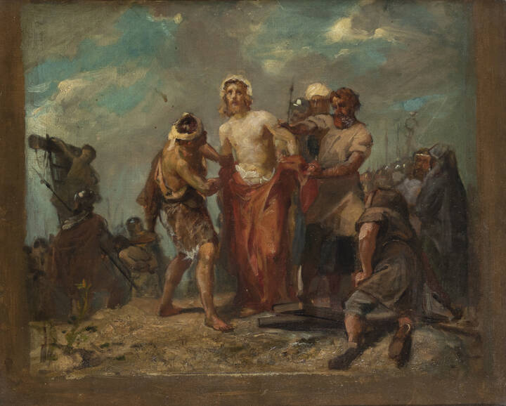 LUIGI MORGARI - 'Cristo deriso'