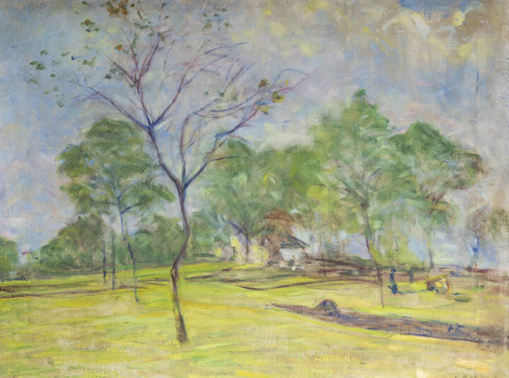 CLEMENTE PUGLIESE LEVI - 'Paesaggio francese'