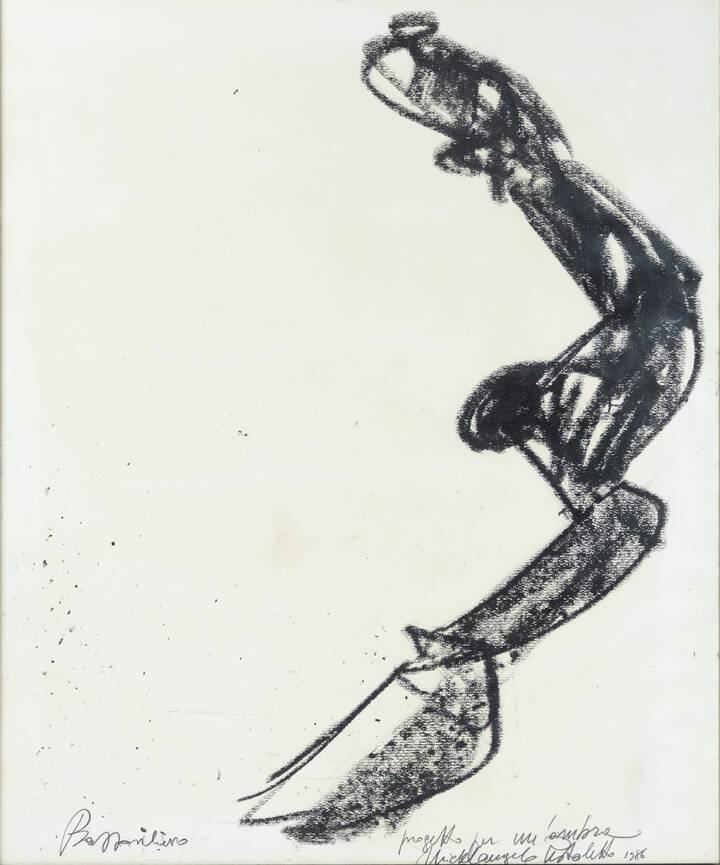 MICHELANGELO PISTOLETTO - 'Progetto per un'ombra' 1986