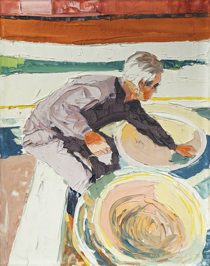 MARIO BERRINO - 'Uomo al lavoro' 