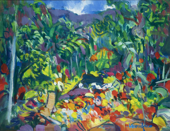 ETTORE FICO - 'Giardino' 1998