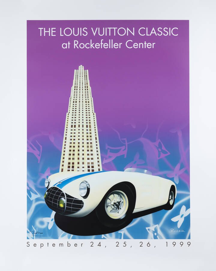 RAZZIA (Gerard Courbouleix Dénériaz) - 'Louis Vuitton Classic Rockfeller Center' anni 2000<br>September 24, 25, 26 1999