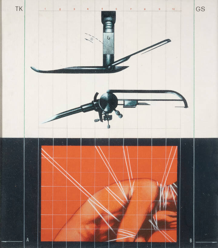 SERGIO SARRI - 'Studio con particolari' 1971