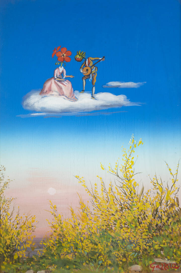 ROMANO GAZZERA - 'Serenata sulle nuvole' 1980