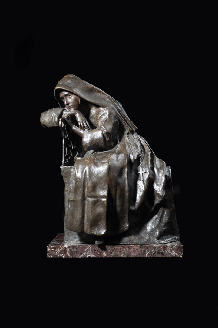 PIETRO CANONICA - 'Dopo il voto' 1889