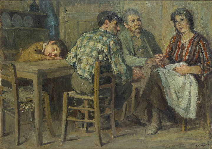 ANGELO BONFANTI - 'Conversazione'