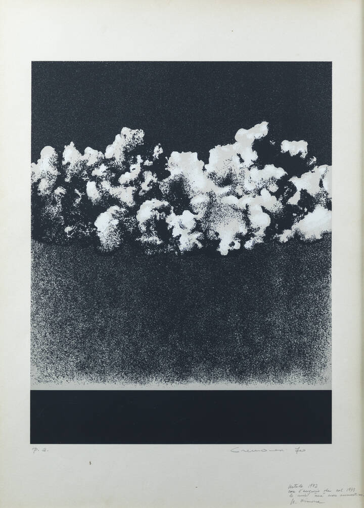 EMILIO CREMONESI - 'Senza titolo' 1970