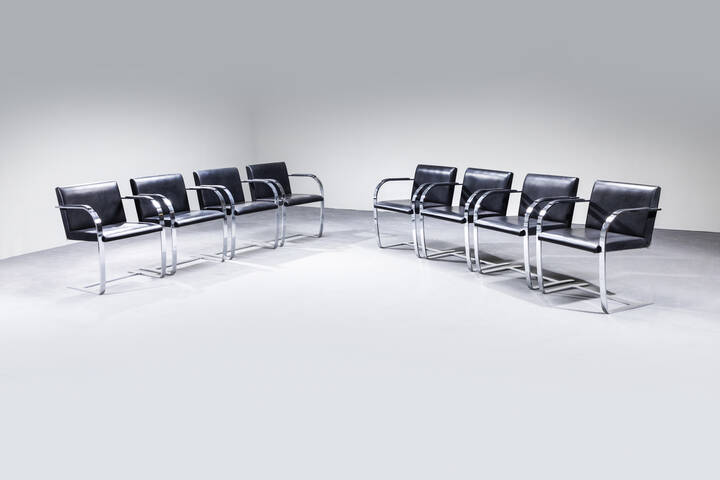 LUDWIG MIES VAN DER ROHE - Otto sedie mod. MR50