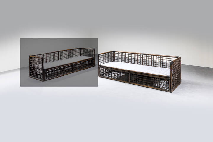 AFRA E TOBIA SCARPA - Divano della serie Basilian 1