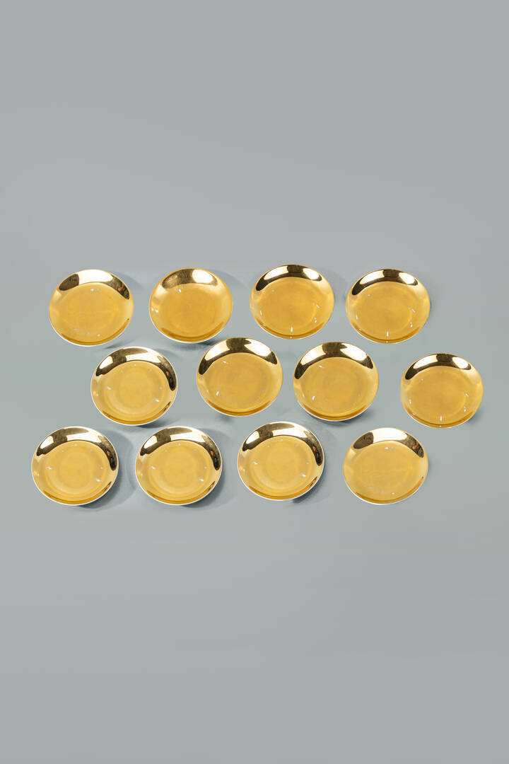 PIERO FORNASETTI - Servizio di dodici piatti della Collezione Grande Antico