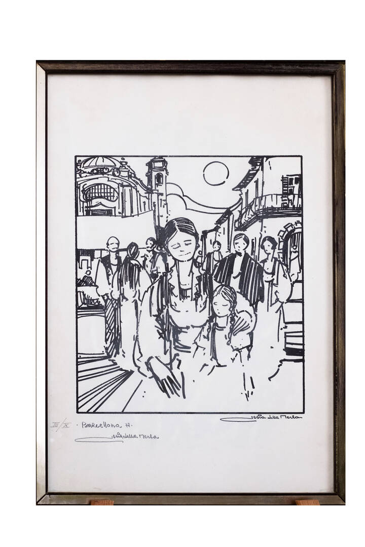 GIANNI SESIA DELLA MERLA - 'Barcellona' 1977