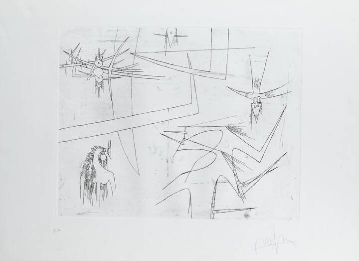 WIFREDO LAM - 'Senza titolo'