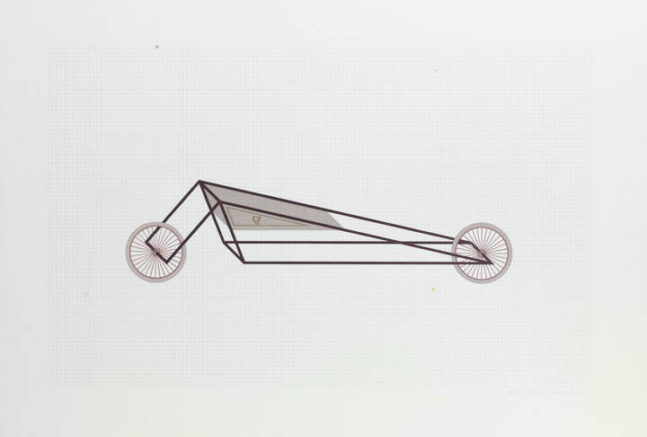 GIANNI PIACENTINO - 'Vehicle sculptures. Wall sculptures' 1971