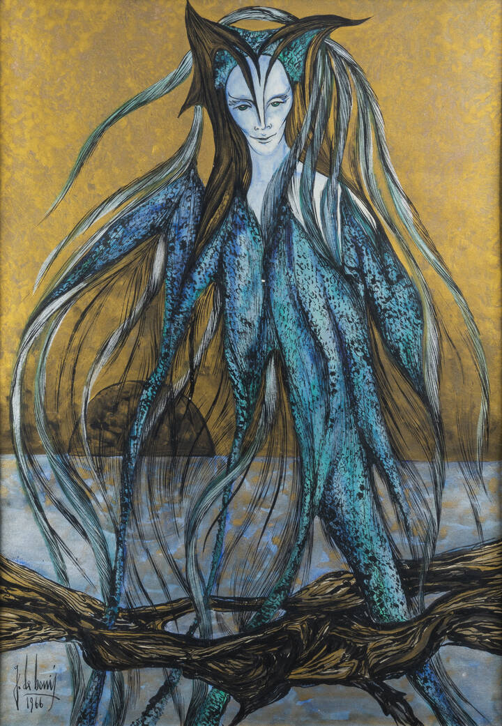 GUIDO DE BONIS - 'Apparizione marina' 1966