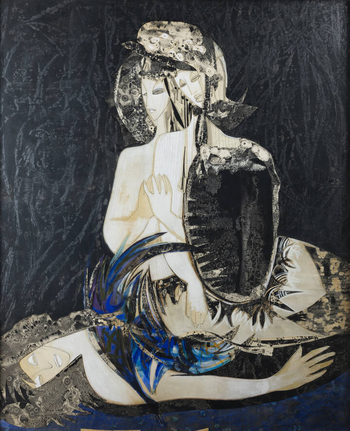 PONTE CORVO (Raffaele Pontecorvo) - 'L'isola delle tre donne' 1961