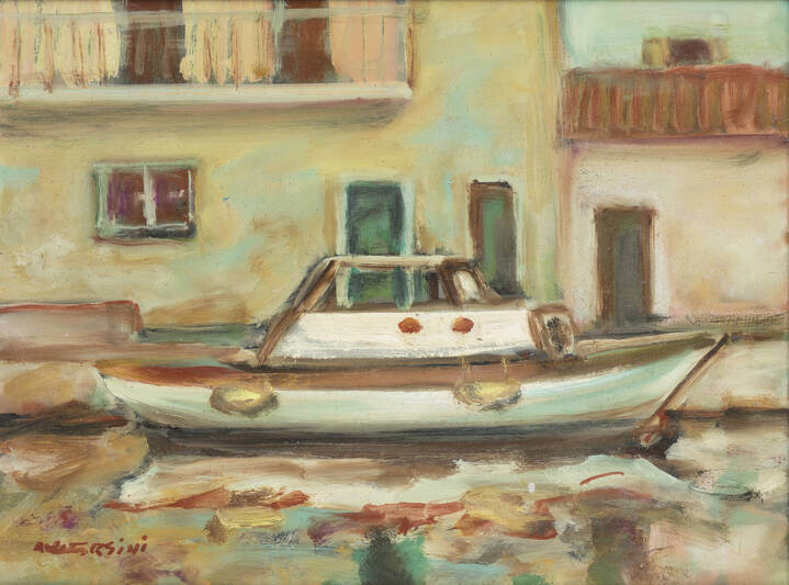 ALFREDO CATARSINI - 'Motoscafo'