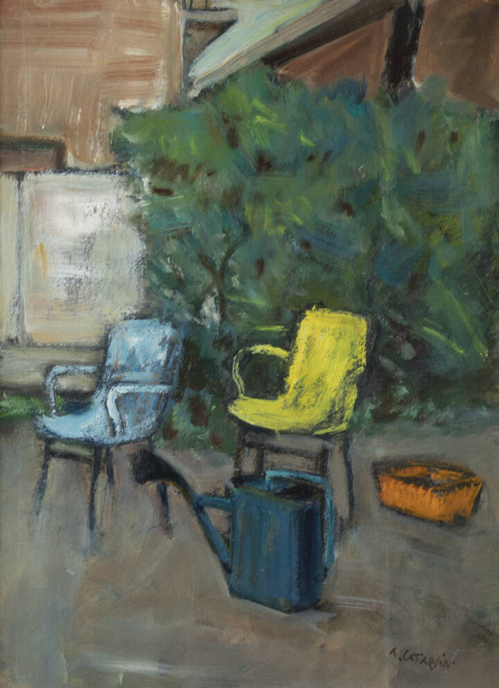 ALFREDO CATARSINI - 'Il giardino del pittore'