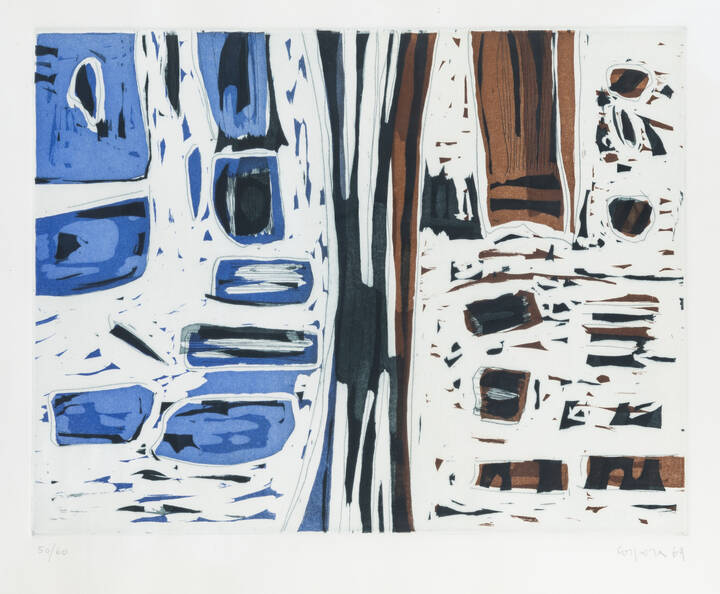 ANTONIO CORPORA - 'Senza titolo' 1969