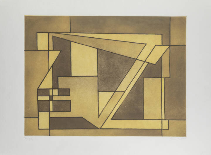 MARIO RADICE - 'Composizione geometrica'