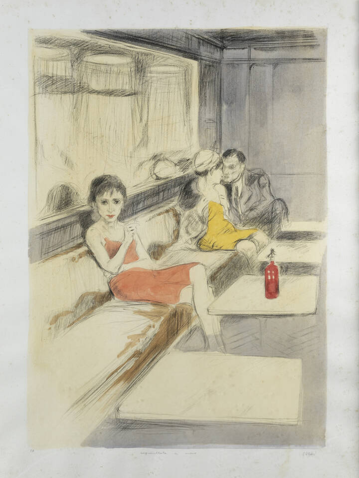 ALBERTO SUGHI - 'Figure al bar'