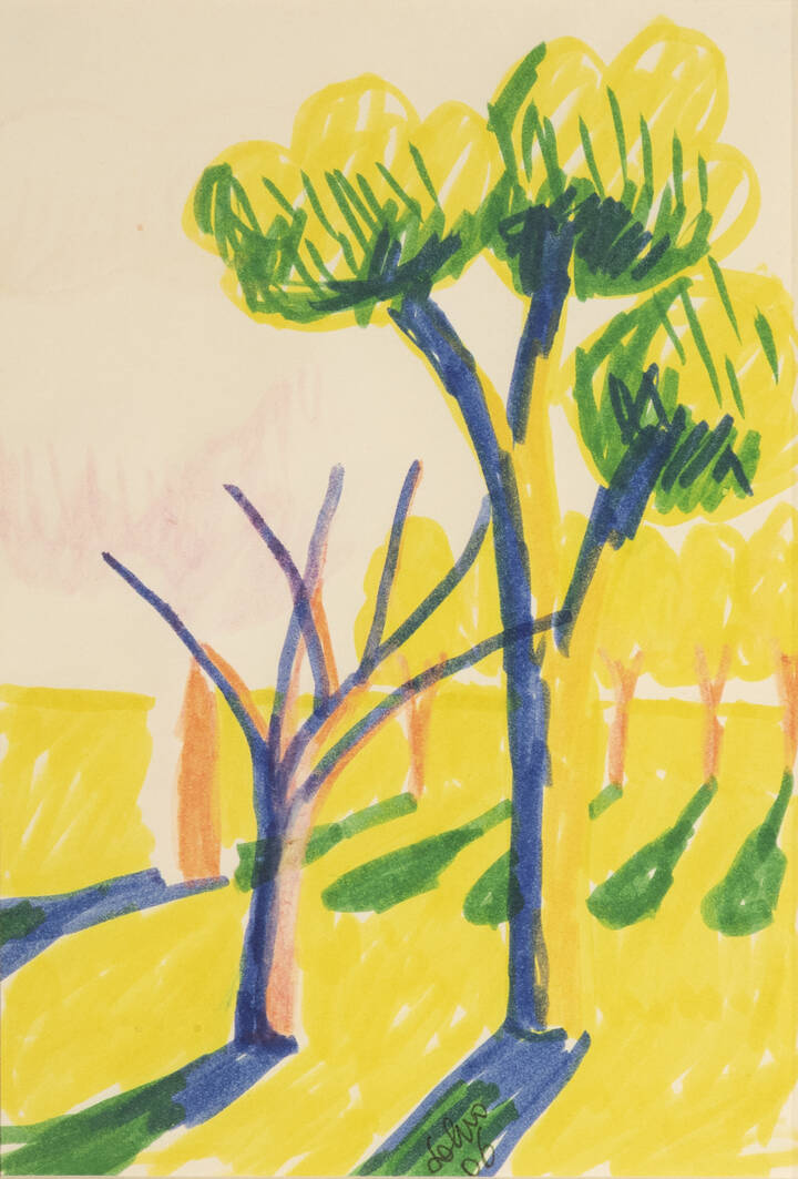 SALVO (Mangione Salvatore) - 'Paesaggio' 2006