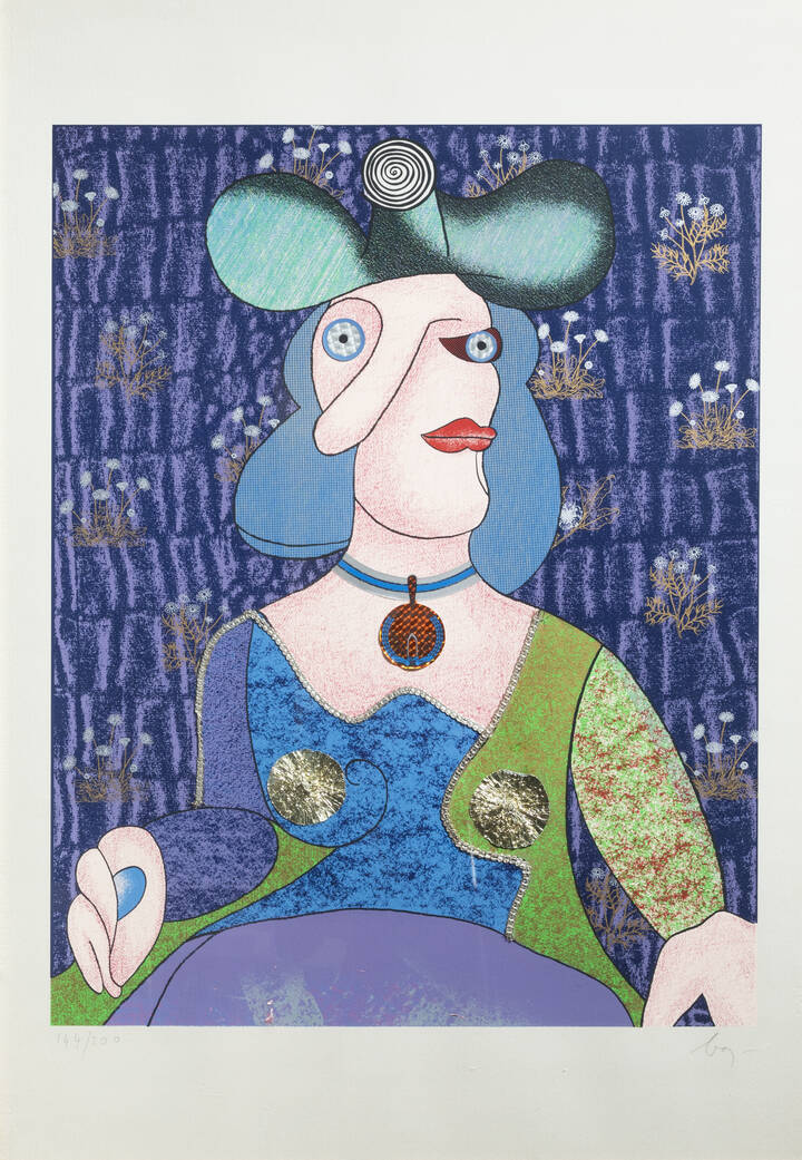 ENRICO BAJ - 'Omaggio a Picasso'