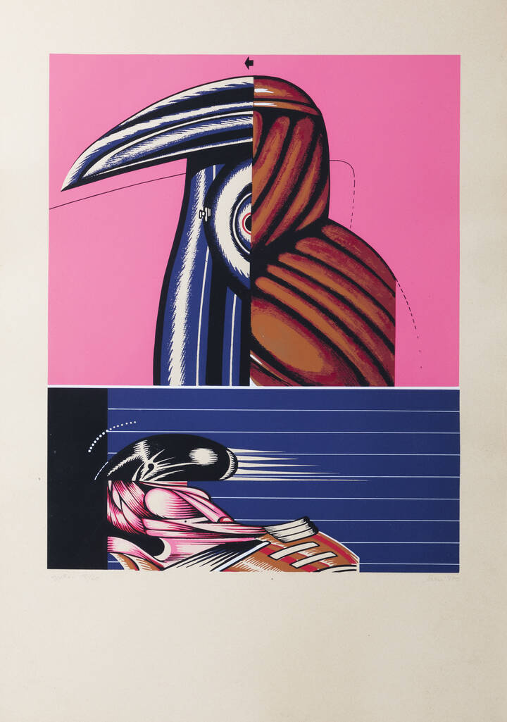 SERGIO SARRI - 'Oggetto' 1970