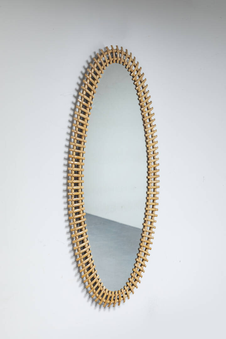 PRODUZIONE ITALIANA - Specchiera ovale 