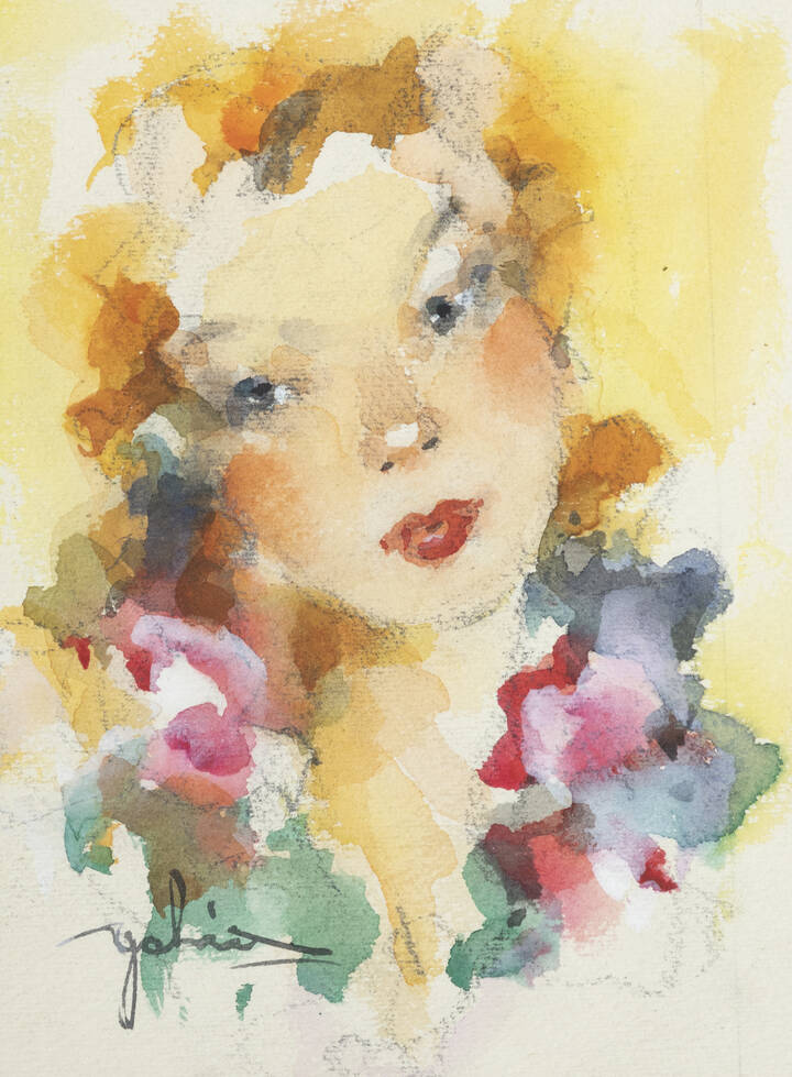 GOLIA (Eugenio Colmo) - Volto di fanciulla