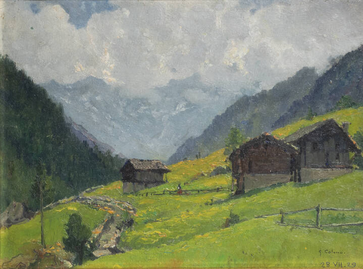 GIOVANNI COLMO - 'Baite in montagna' 28.VI.29