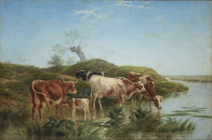 CHARLES JONES - 'L'abbeverata'