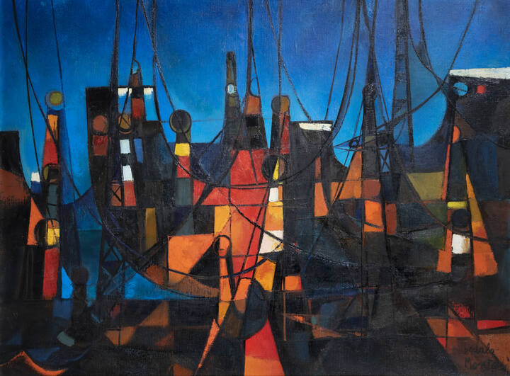 DEDALO MONTALI - 'Bacino di carenaggio'