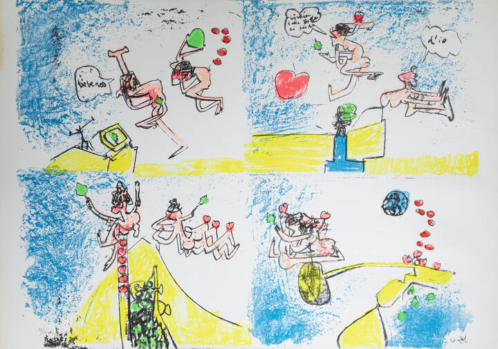 ROBERTO ANTONIO SEBASTIAN MATTA ECHAURREN - 'Senza titolo'