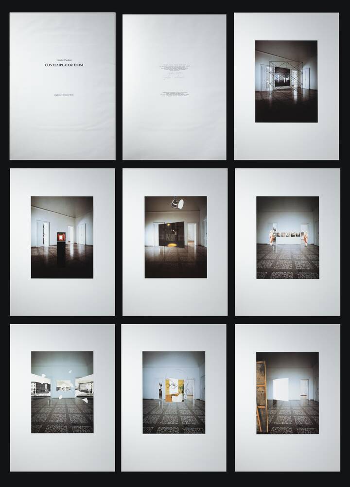 GIULIO PAOLINI - 'Contemplator Enim' 1991