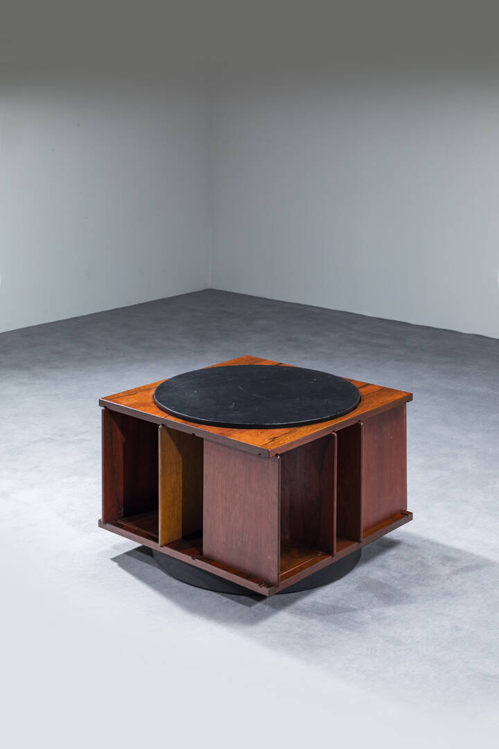 GIANFRANCO FRATTINI - Libreria girevole mod 831