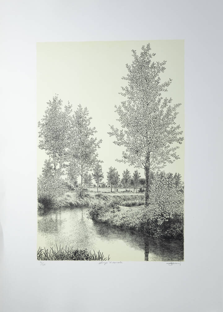 AGOSTINO ZALIANI - 'Lungo il canale'