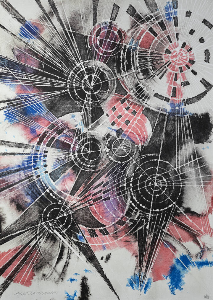 UMBERTO MASTROIANNI - 'Senza titolo'