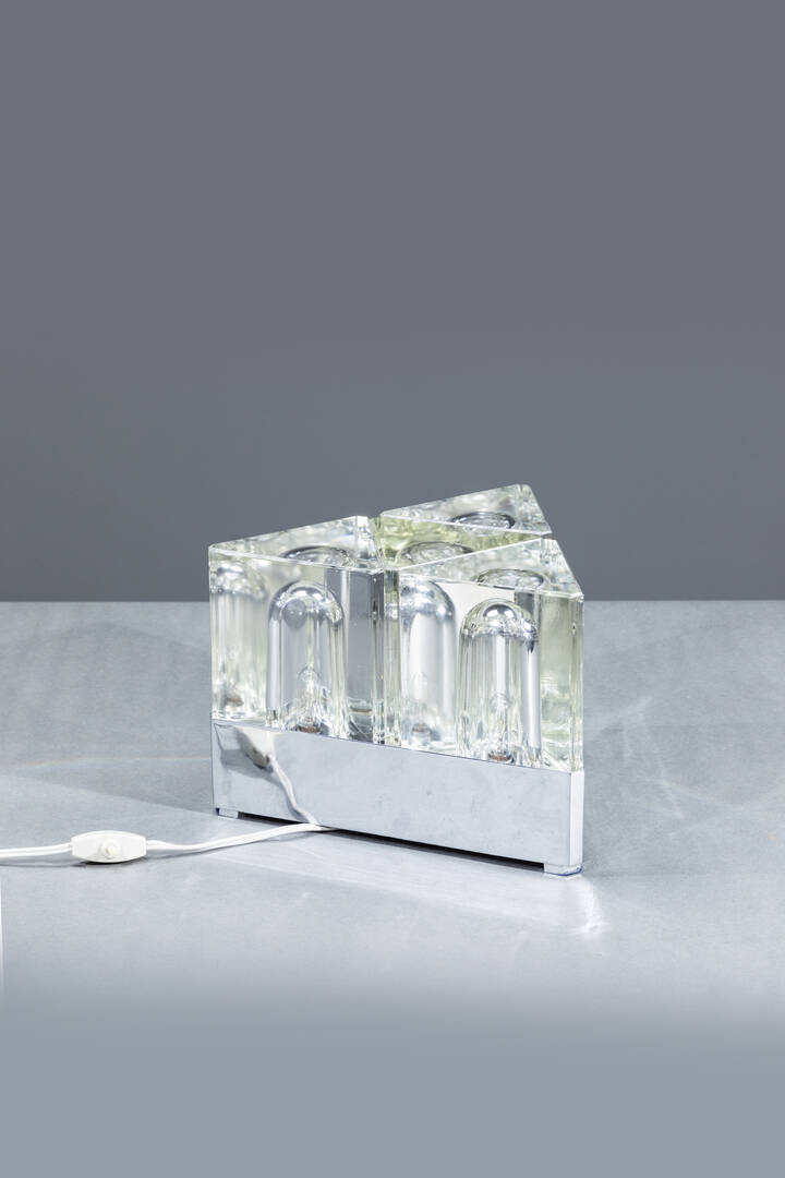 VETRARIA FIDENZA - Lampada da tavolo mod. Prisma