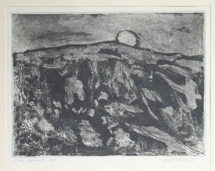 ETTORE FICO - 'Tramonto' 1965